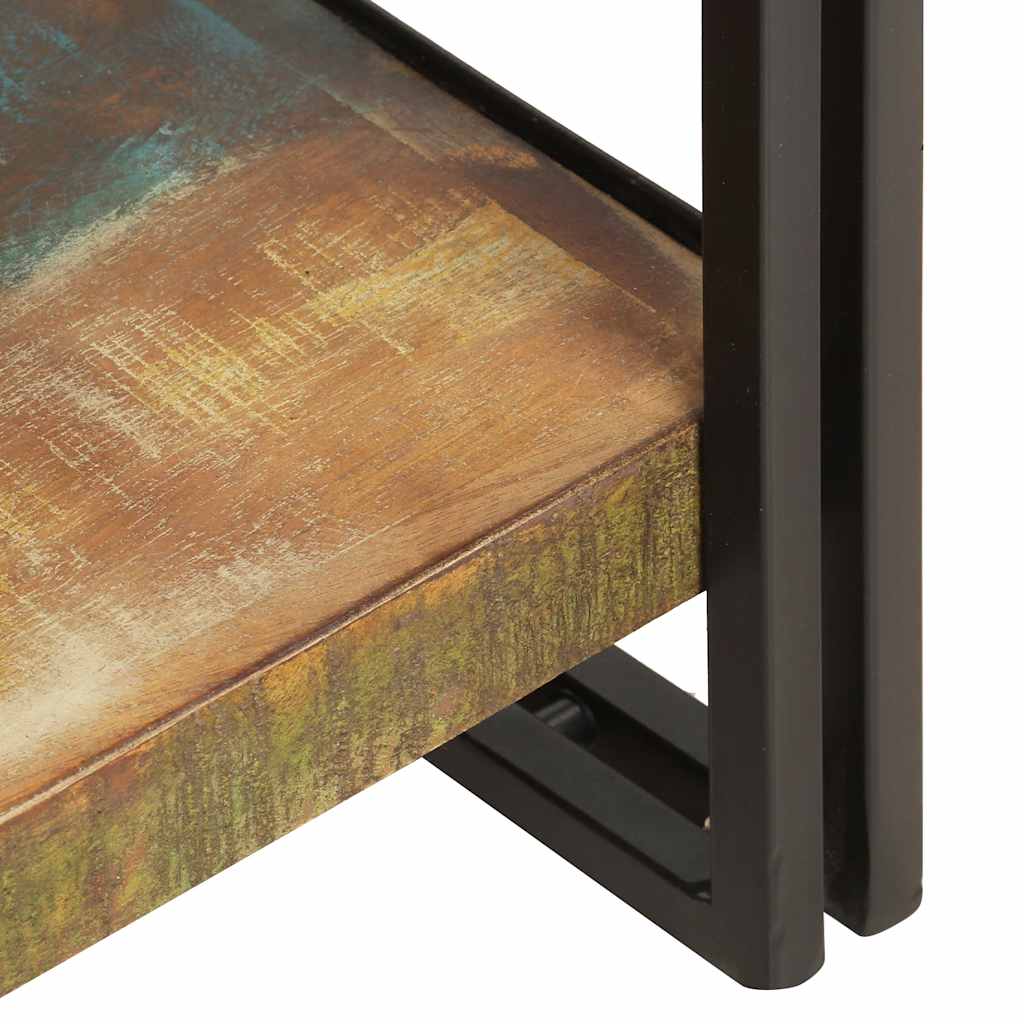 Bibliothèque 5 niveaux 40x30x180 cm Bois de récupération massif - XIOS