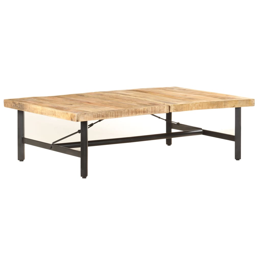 Table basse 142x90x42 cm Bois de manguier massif - XIOS