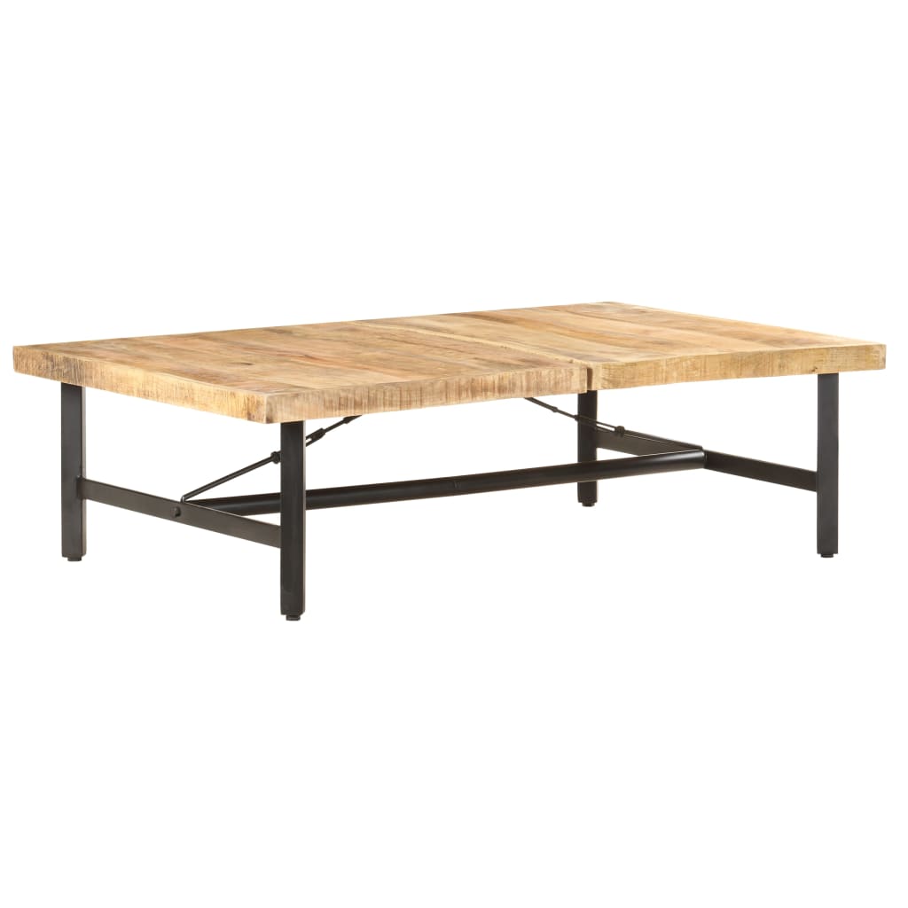 Table basse 142x90x42 cm Bois de manguier massif - XIOS