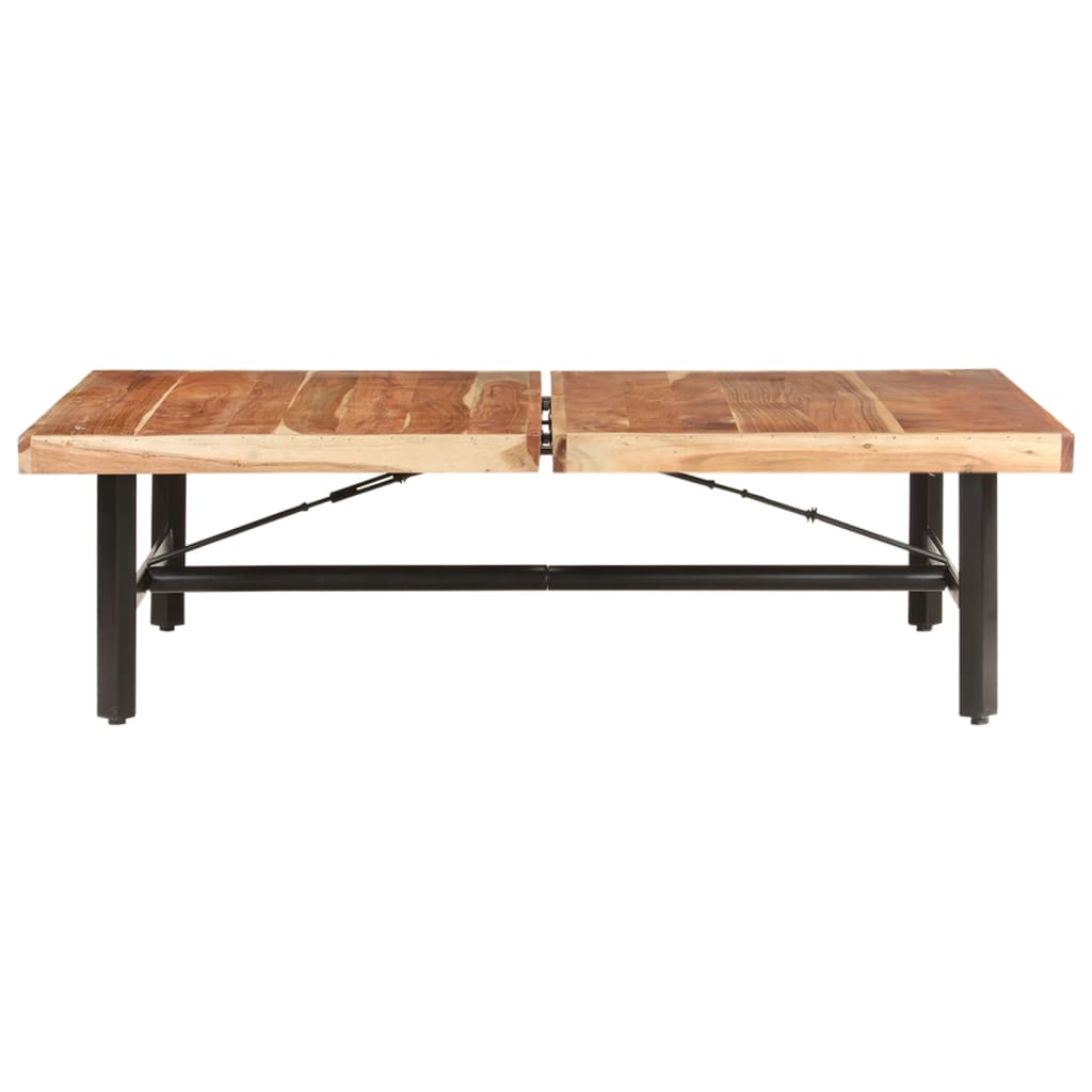 Table basse 142x90x42 cm Bois d'acacia massif - XIOS