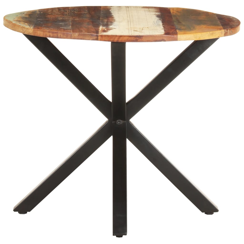 Table d'appoint 68x68x56 cm Bois de récupération massif - XIOS