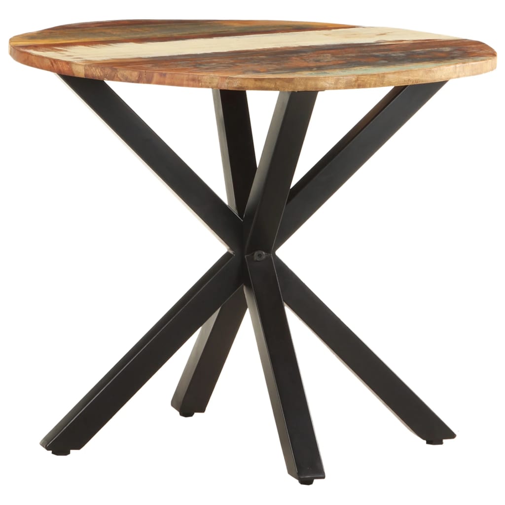 Table d'appoint 68x68x56 cm Bois de récupération massif - XIOS