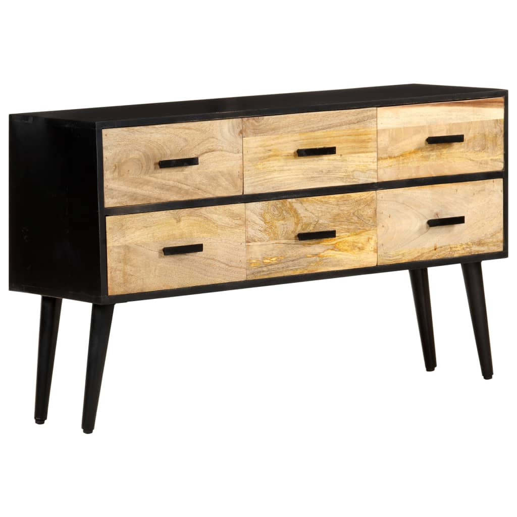 Buffet 110x33x64 cm Bois de manguier massif - XIOS