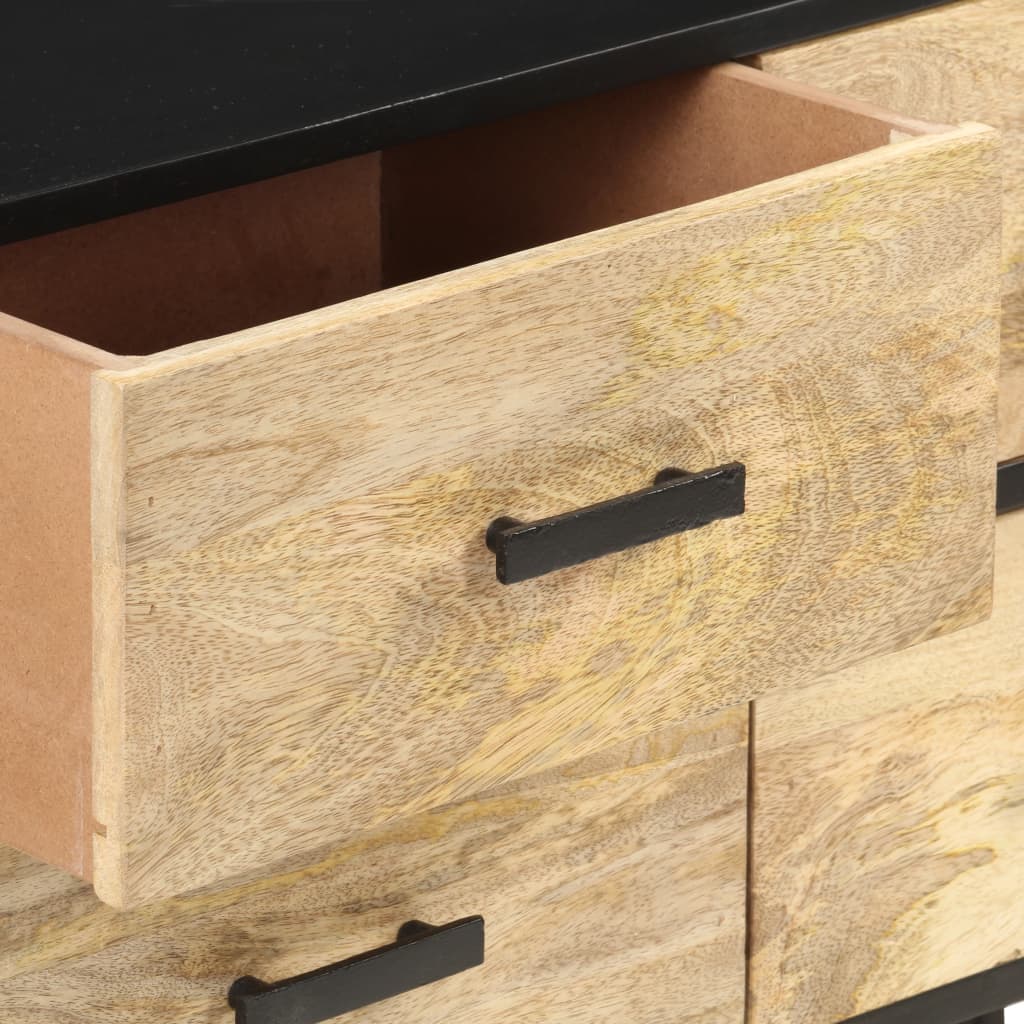 Buffet 110x33x64 cm Bois de manguier massif - XIOS