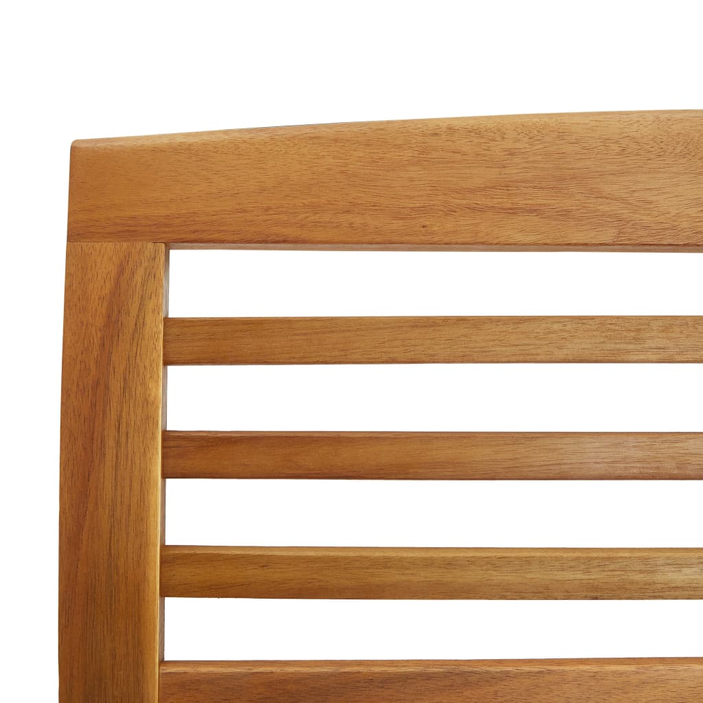 Salon de jardin 5 pcs Bois d'acacia solide