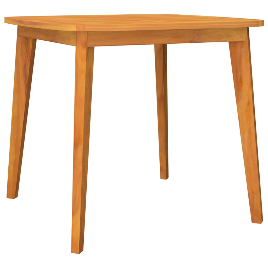 Ensemble à manger de jardin 5 pcs Bois d'acacia solide