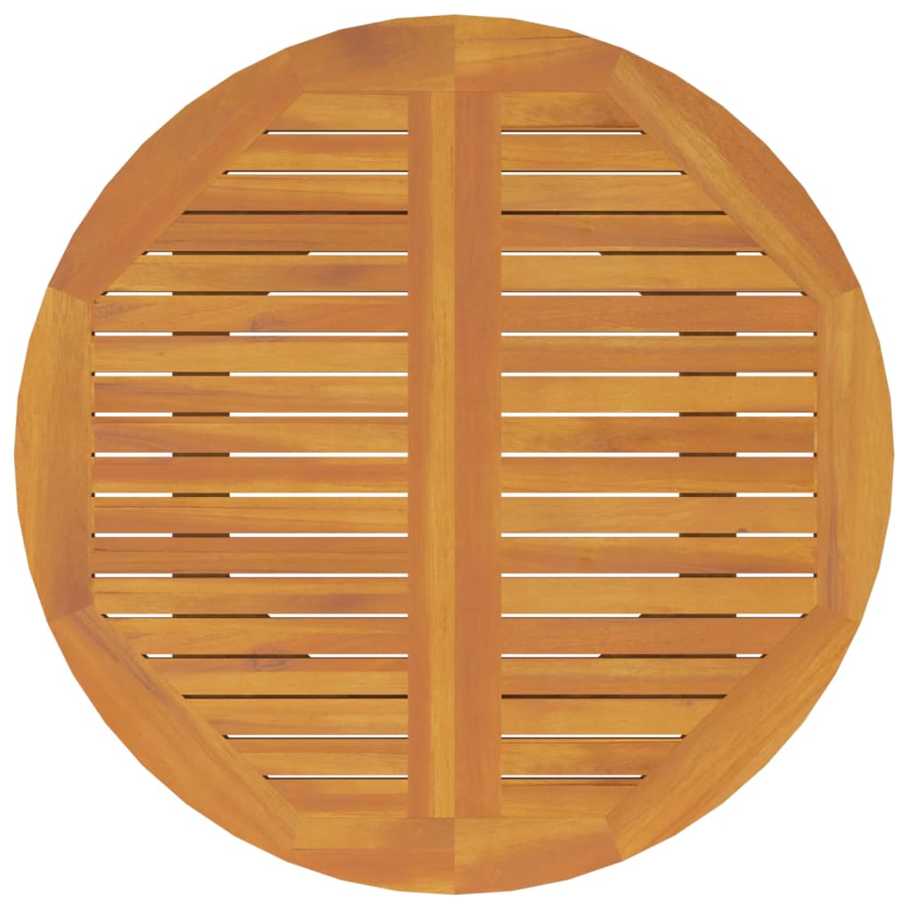 Ensemble à manger de jardin 5 pcs Bois d'acacia solide