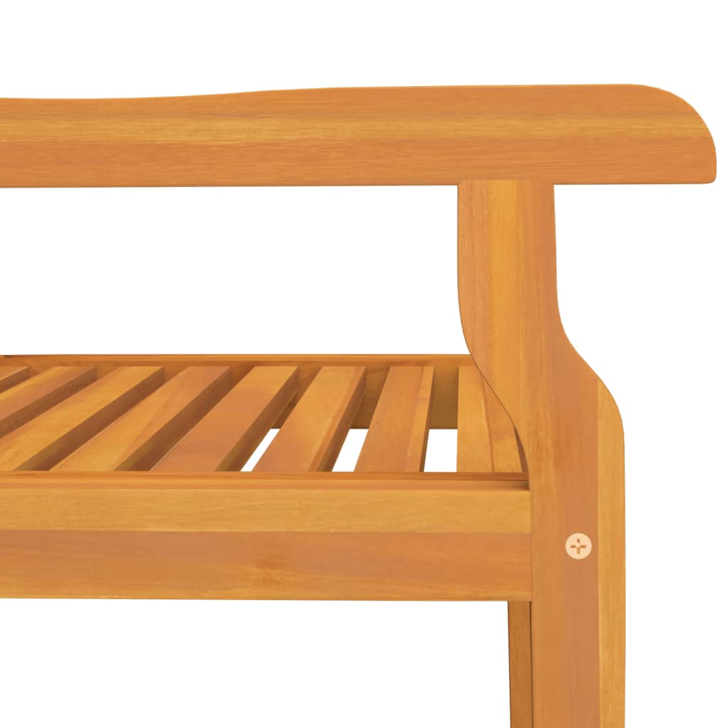 Ensemble à manger de jardin 5 pcs Bois d'acacia solide