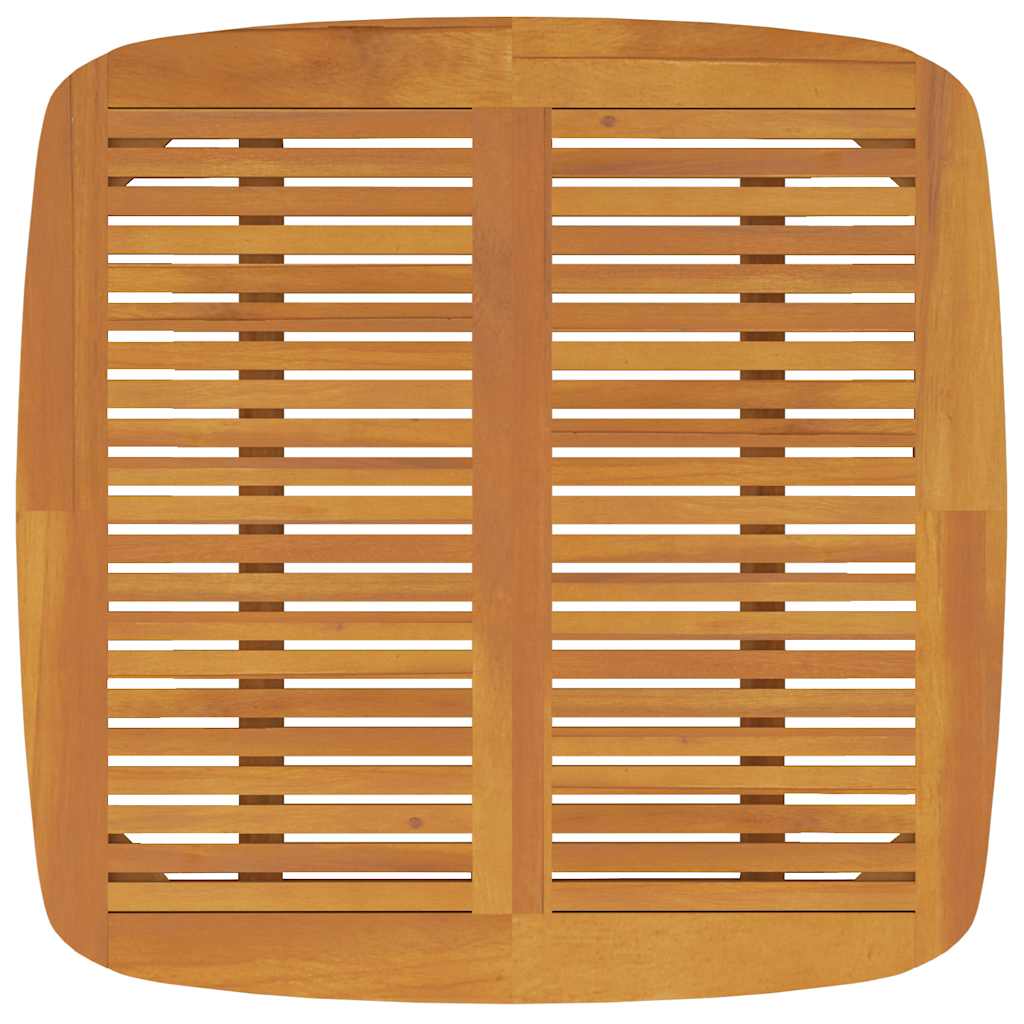 Ensemble à manger de jardin 5 pcs Bois d'acacia solide