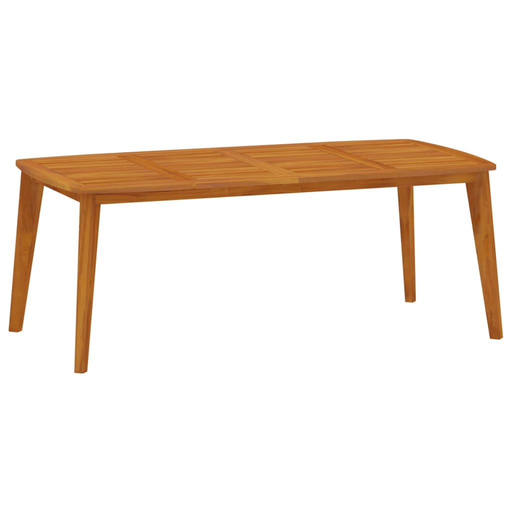 Ensemble à manger de jardin 7 pcs Bois d'acacia solide