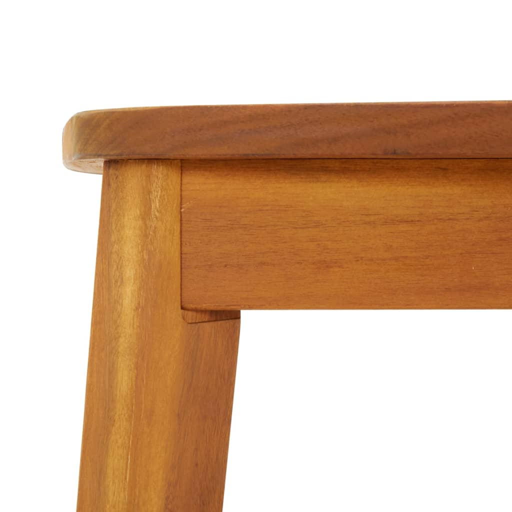 Ensemble à manger de jardin 7 pcs Bois d'acacia solide