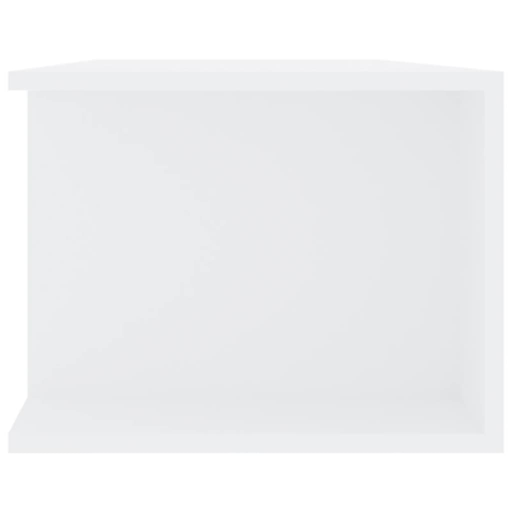 Meuble TV avec lumières LED blanc 135x39x30 cm - XIOS