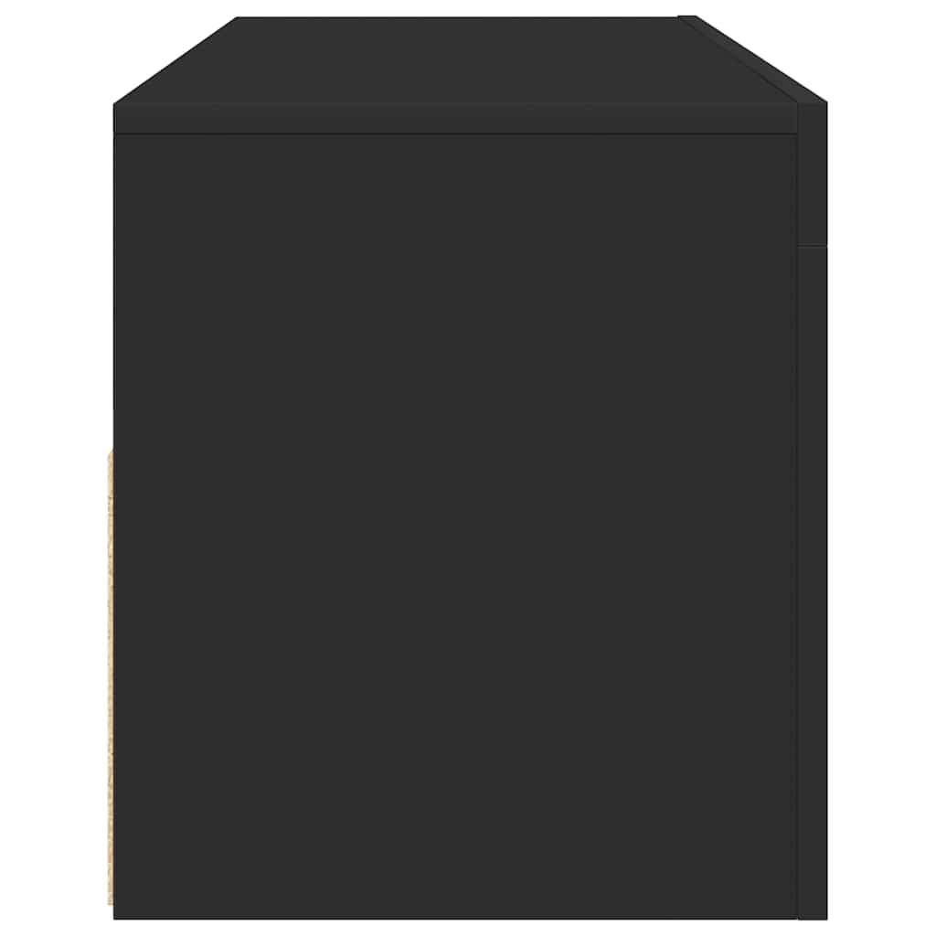 Meuble TV avec lumières LED noir 120x35x40 cm - XIOS