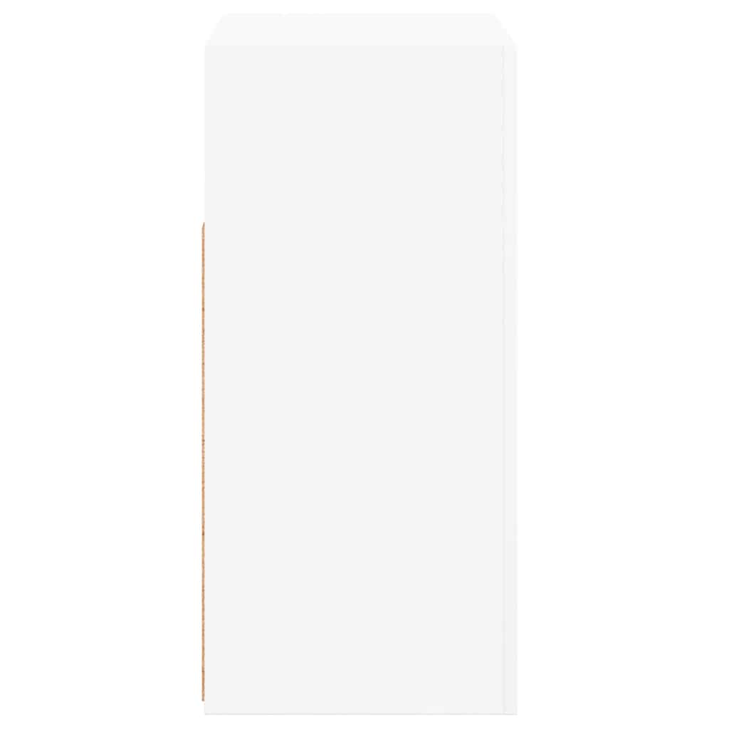 Buffet avec lumières LED Blanc 80x35x75 cm - XIOS