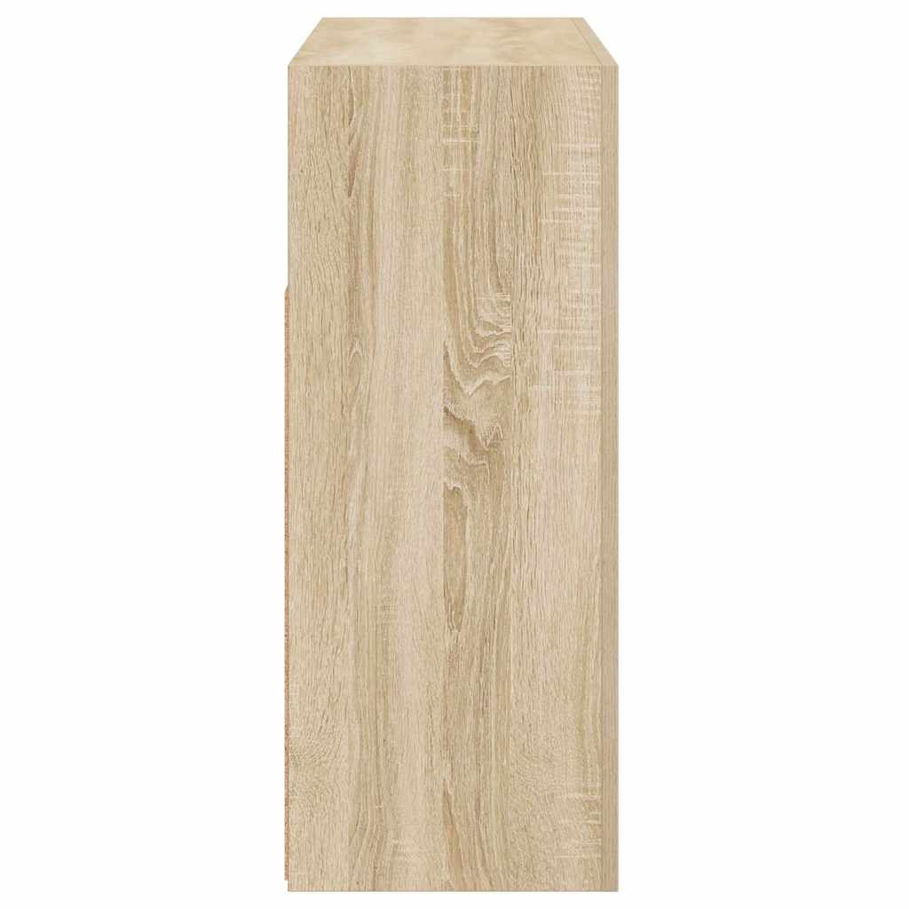 Buffet avec lumières LED chêne sonoma 115,5x30x75 cm - XIOS