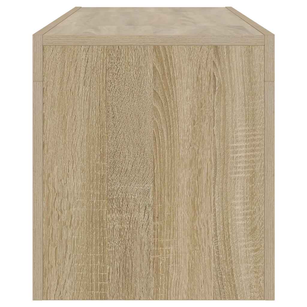 Meuble TV avec lumières LED chêne sonoma 120x35x40 cm - XIOS