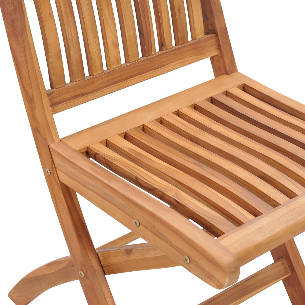 Ensemble à manger de jardin 5 pcs Bois de teck massif