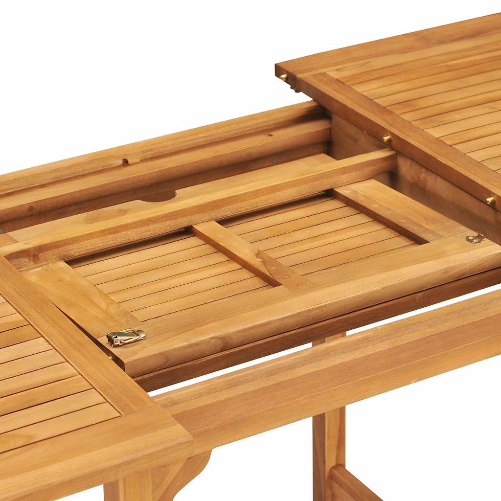 Salon de jardin 5 pcs Bois de teck massif