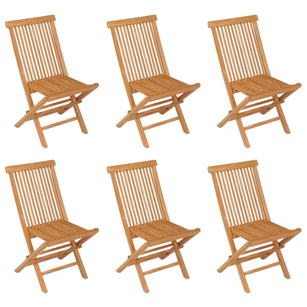 Ensemble à manger de jardin 7 pcs Bois de teck massif - XIOS