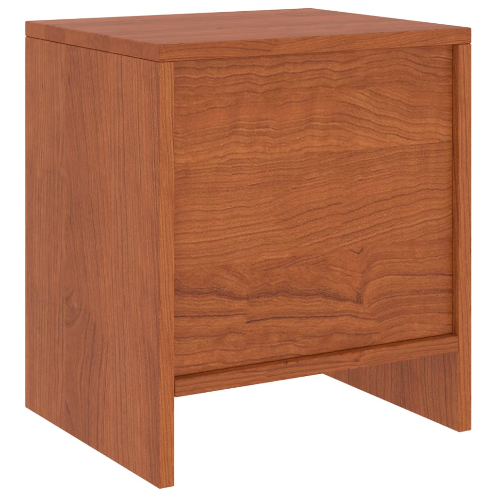 Tables de chevet 2pcs Marron miel 35x30x40cm Bois de pin massif - XIOS