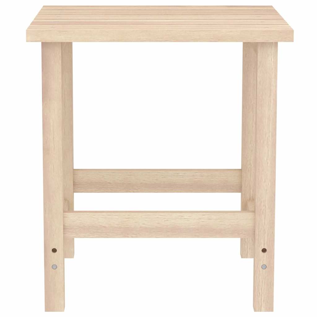Chaise de jardin Adirondack avec table Bois de sapin massif