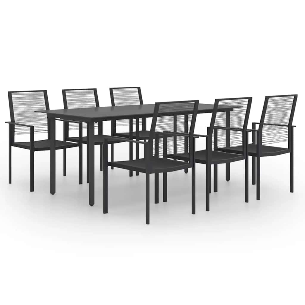 Ensemble à manger de jardin 7 pcs