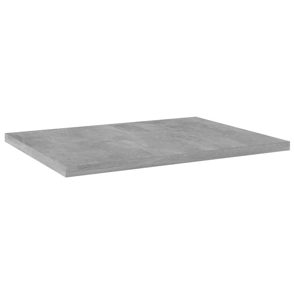 Panneaux de bibliothèque 4 pcs gris béton bois d’ingénierie - XIOS