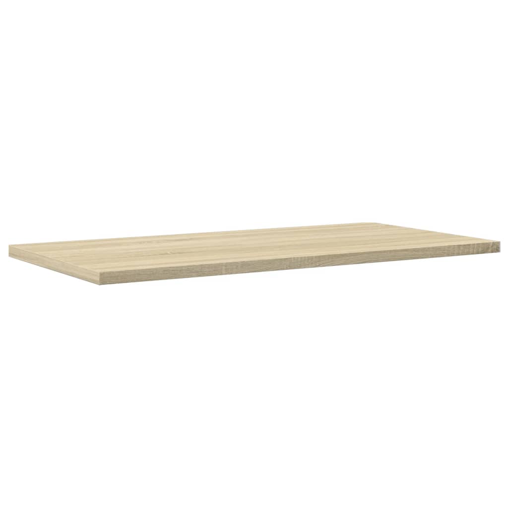 Panneau de bibliothèque 4pcs Chêne sonoma 60x30x1,5cm Aggloméré - XIOS