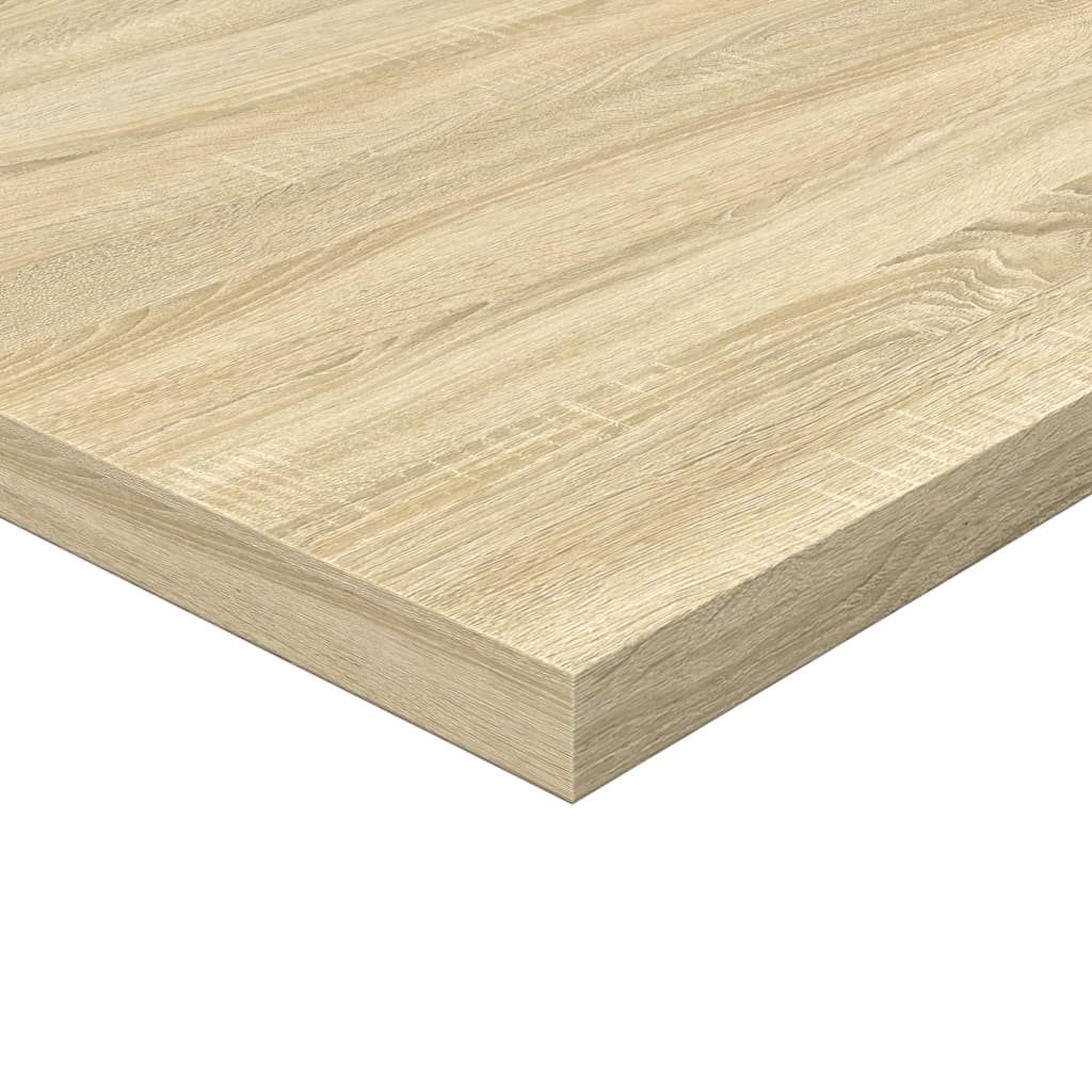 Panneau de bibliothèque 4pcs Chêne sonoma 60x30x1,5cm Aggloméré - XIOS