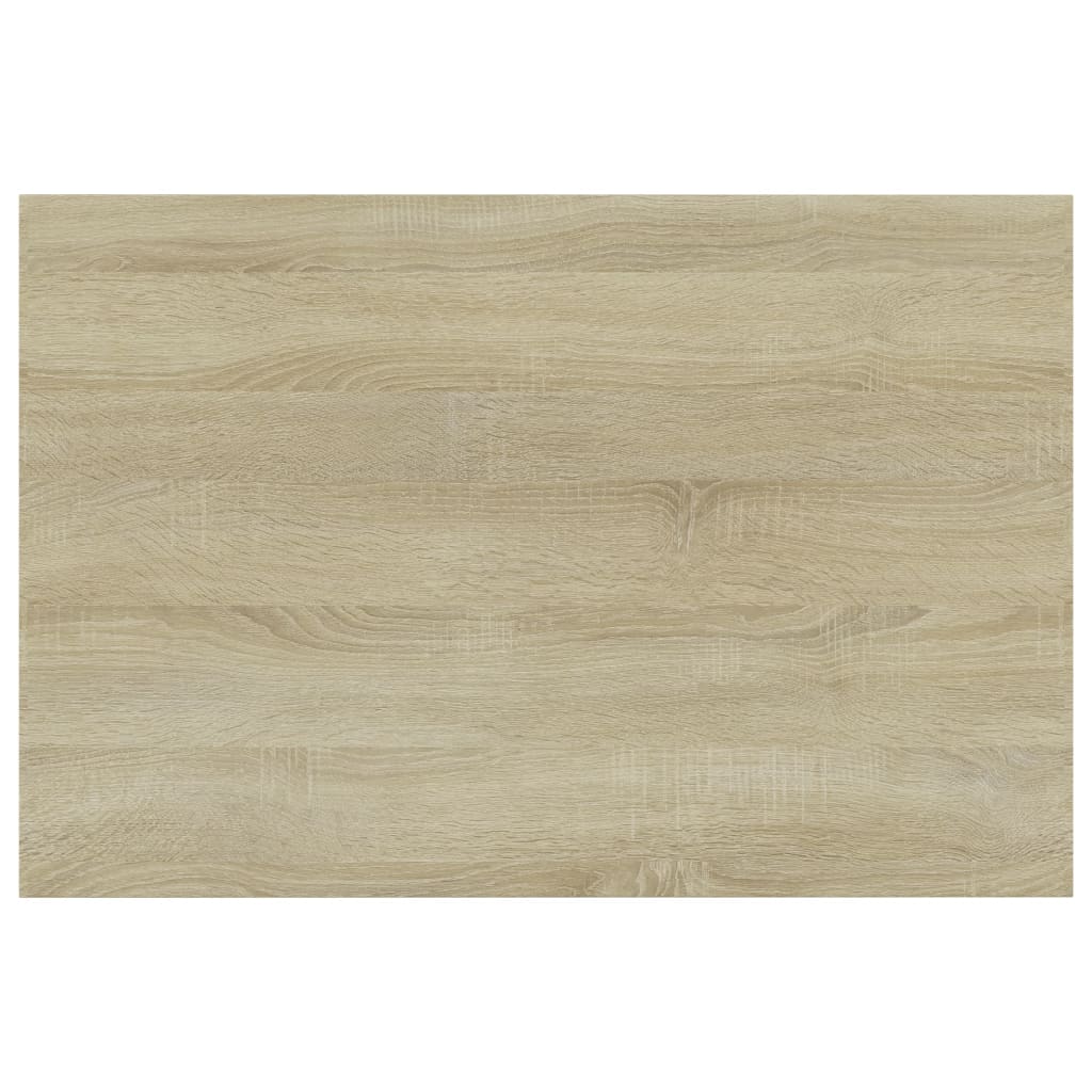 Panneau de bibliothèque 8pcs Chêne sonoma 60x40x1,5cm Aggloméré - XIOS