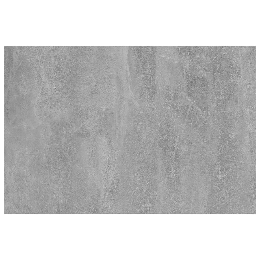 Panneaux de bibliothèque 4 pcs gris béton bois d’ingénierie - XIOS