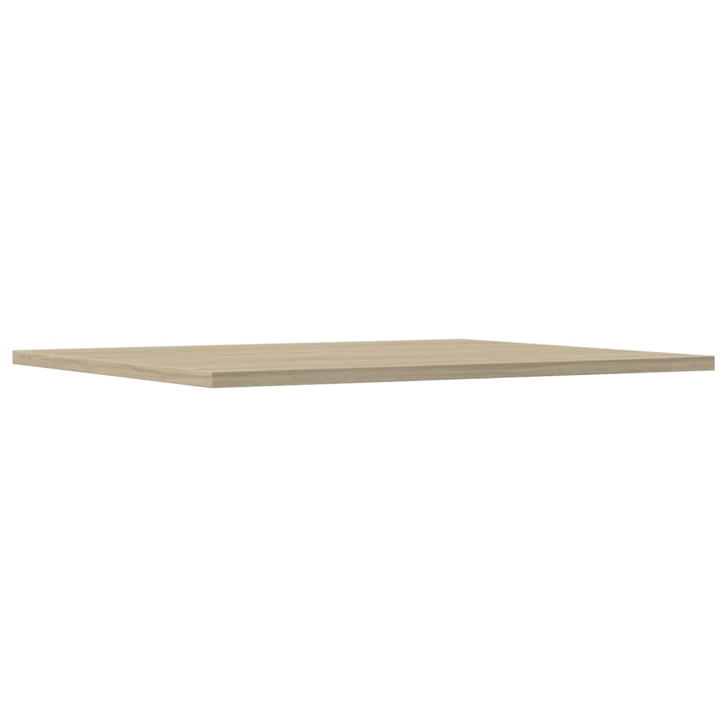 Panneau de bibliothèque 8pcs Chêne sonoma 60x50x1,5cm Aggloméré - XIOS