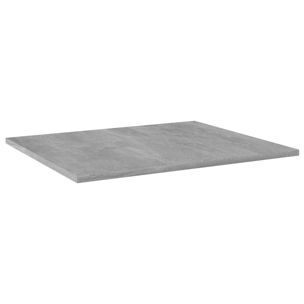 Panneaux de bibliothèque 8 pcs Gris béton 60x50x1,5cm Aggloméré - XIOS