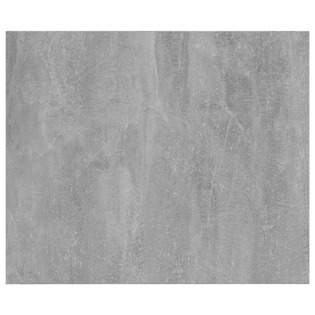 Panneaux de bibliothèque 8 pcs Gris béton 60x50x1,5cm Aggloméré - XIOS