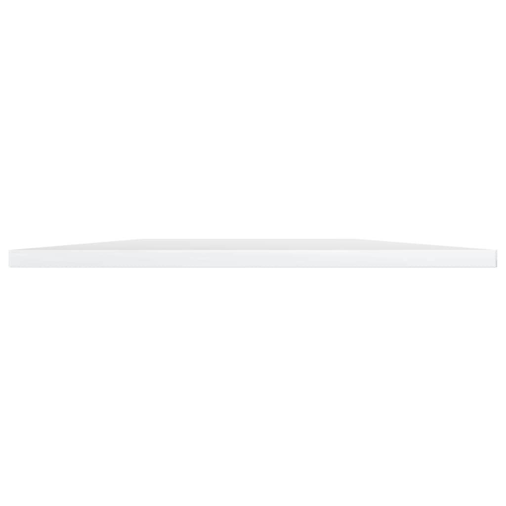 Panneaux bibliothèque 8pcs Blanc brillant 60x50x1,5cm Aggloméré - XIOS