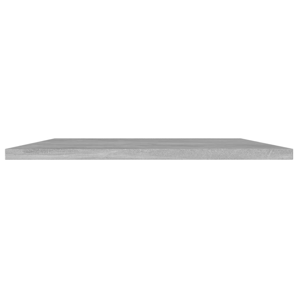 Panneaux de bibliothèque 4 pcs gris béton bois d’ingénierie - XIOS
