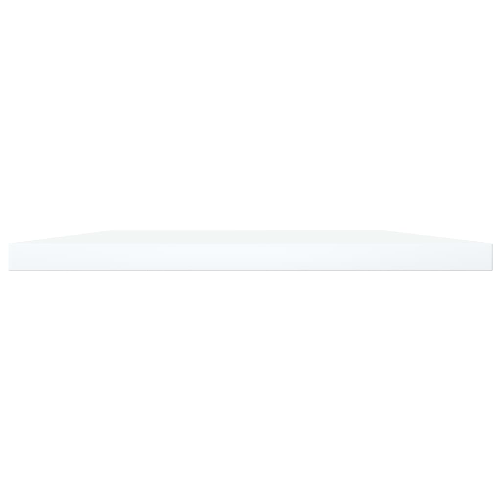Panneaux de bibliothèque 8 pcs Blanc 100x30x1,5 cm Aggloméré
