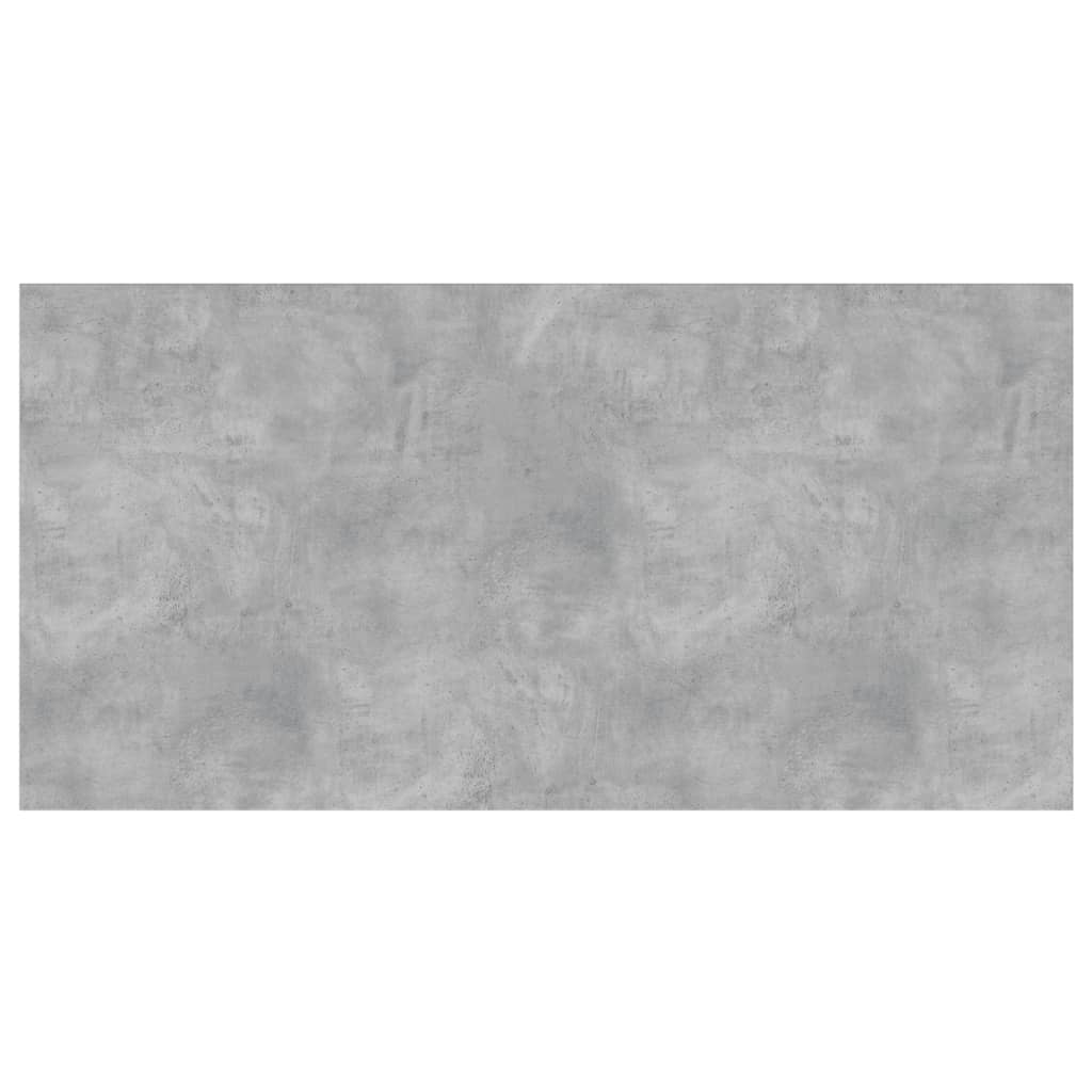 Panneaux de bibliothèque 4 pcs gris béton bois d’ingénierie - XIOS