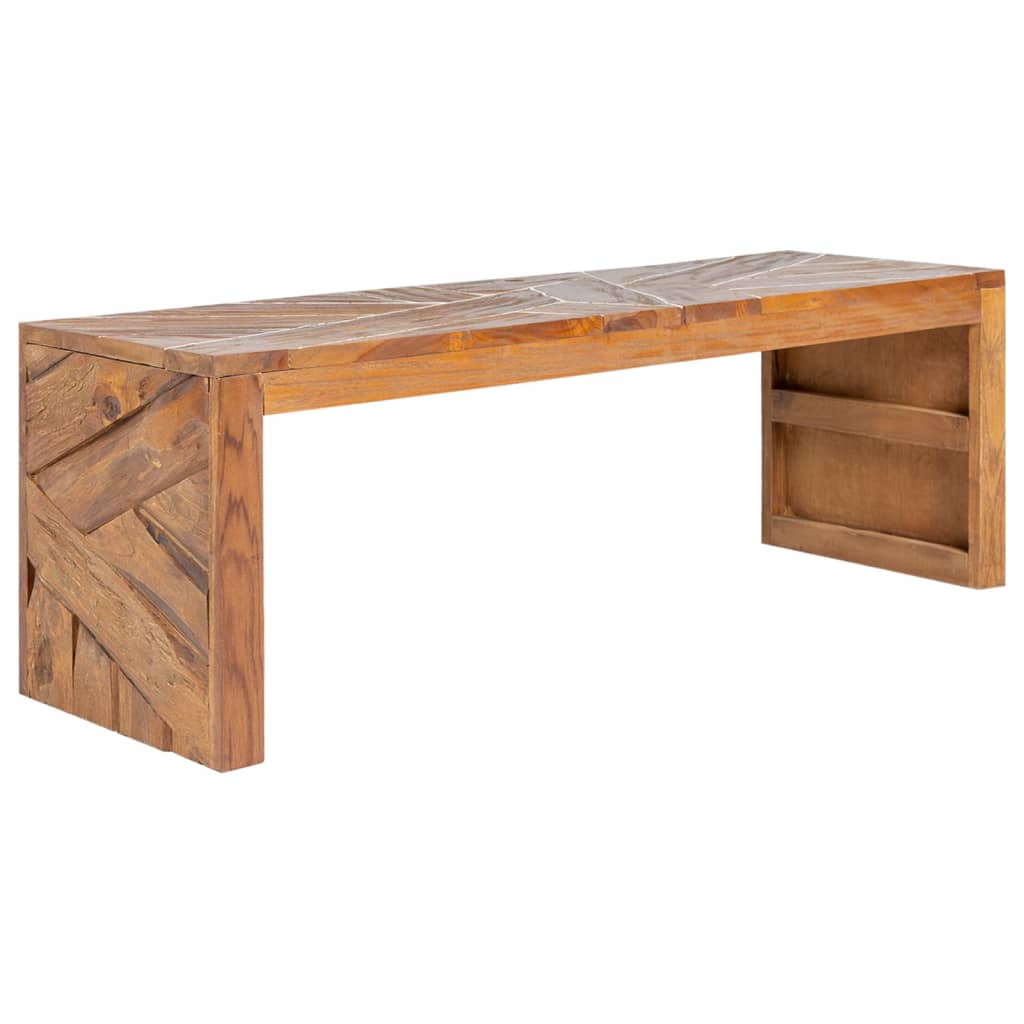 Meuble TV 110x60x38 cm Bois de teck massif - XIOS