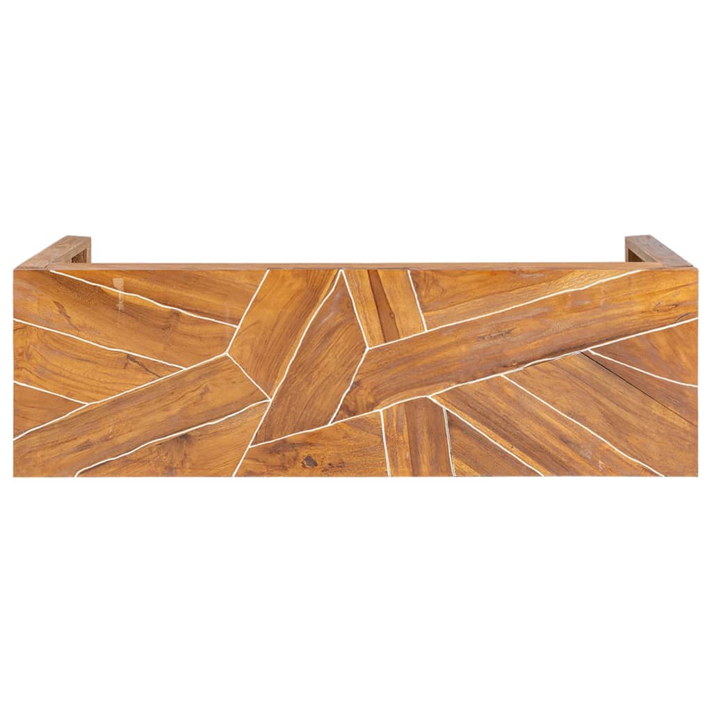 Meuble TV 110x60x38 cm Bois de teck massif - XIOS
