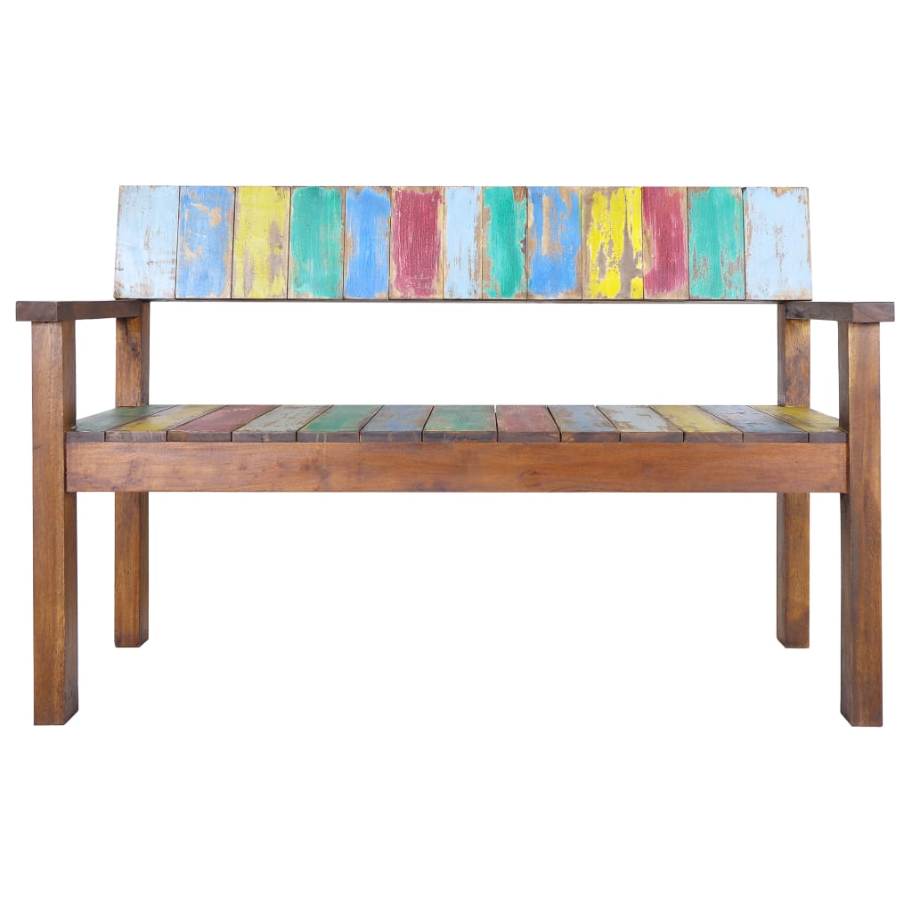 Banc 115 cm Bois de récupération massif - XIOS