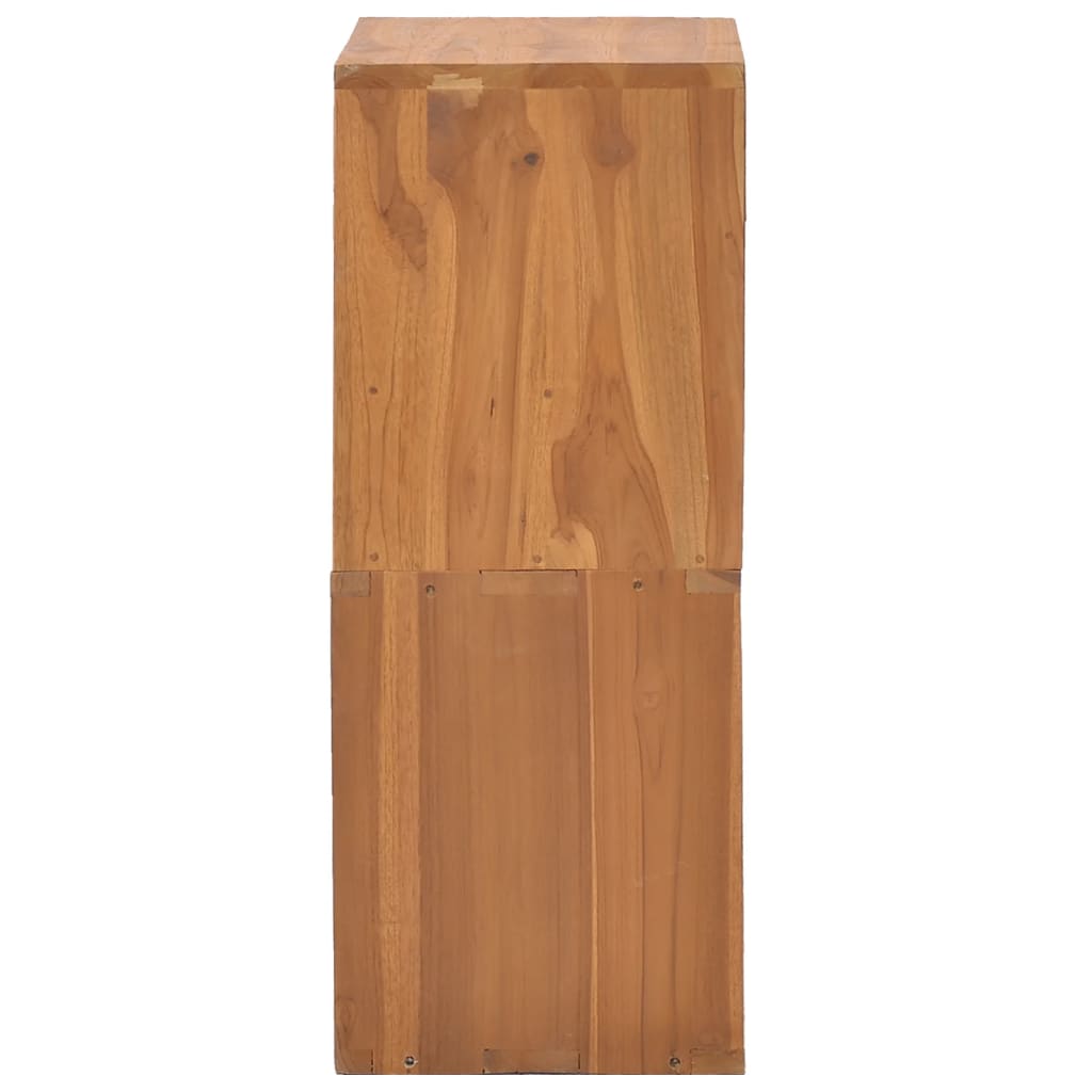 Armoire de rangement 40x30x76 cm Bois de teck massif