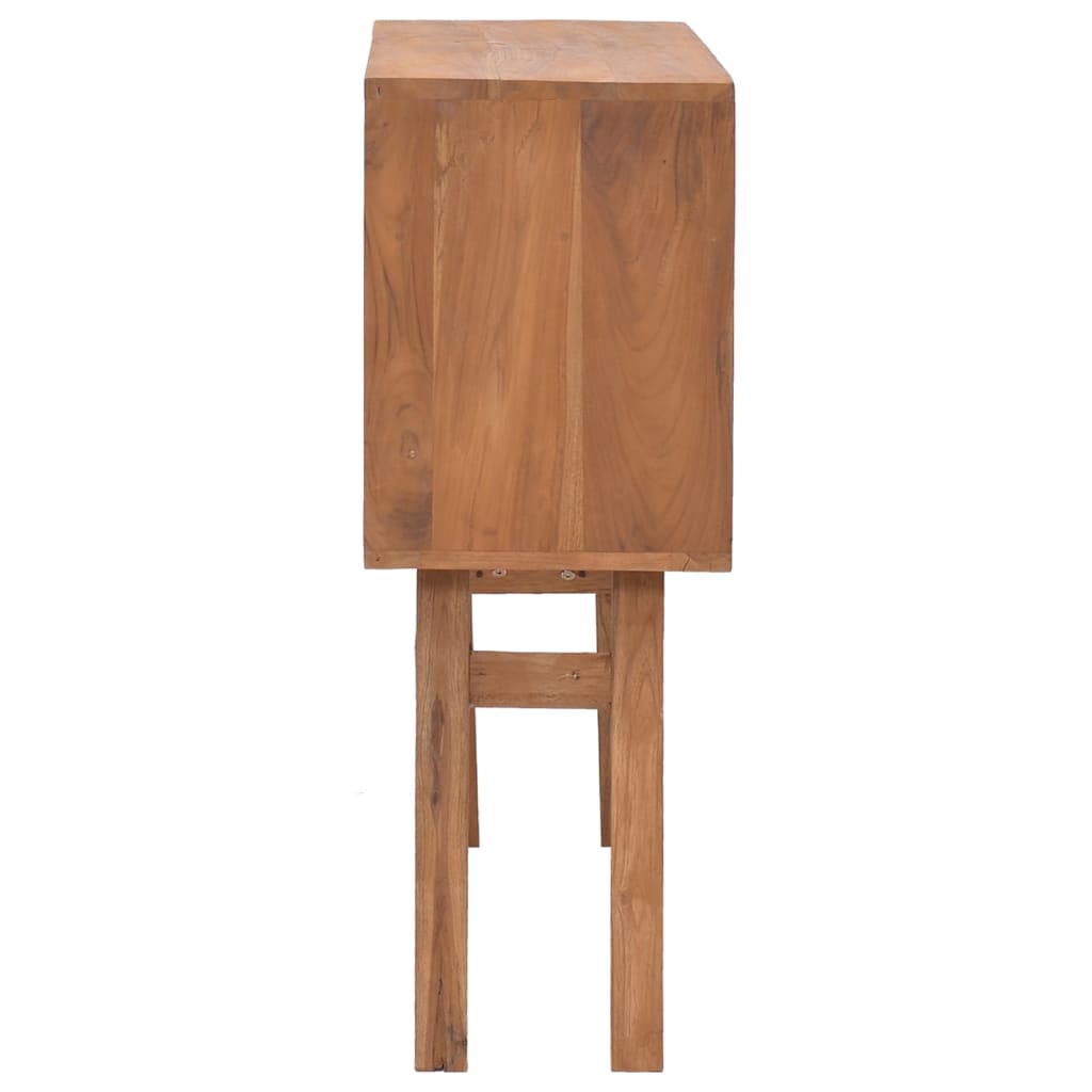 Table console 80x30x80 cm Bois de teck solide