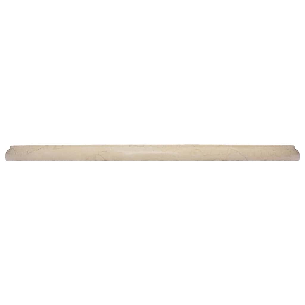 Dessus de table Crème Ø50x2,5 cm Marbre - XIOS