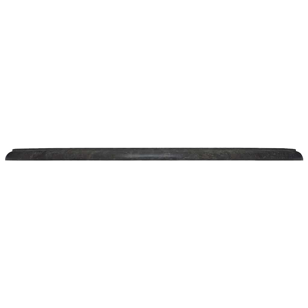 Dessus de table Noir Ø60x2,5 cm Marbre - XIOS
