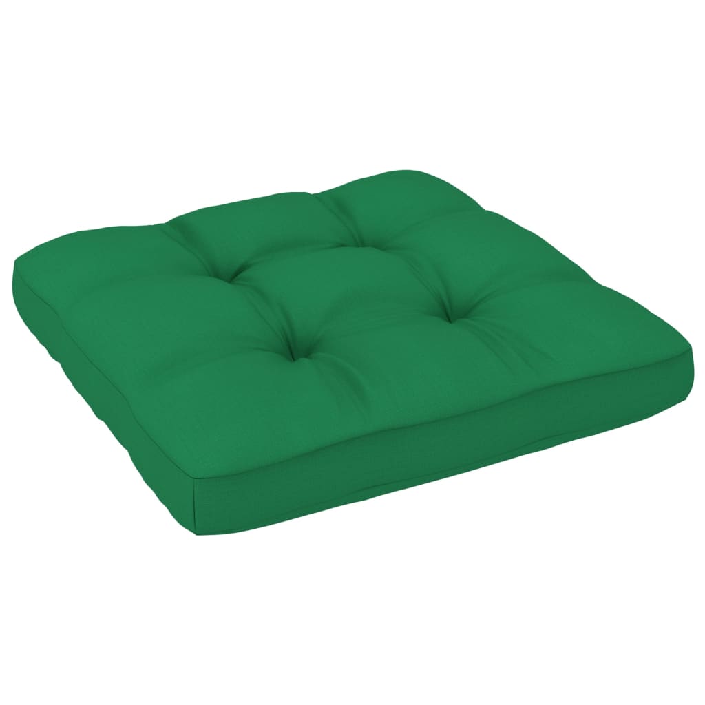 Salon de jardin palette 6pcs avec coussins Bois de pin imprégné