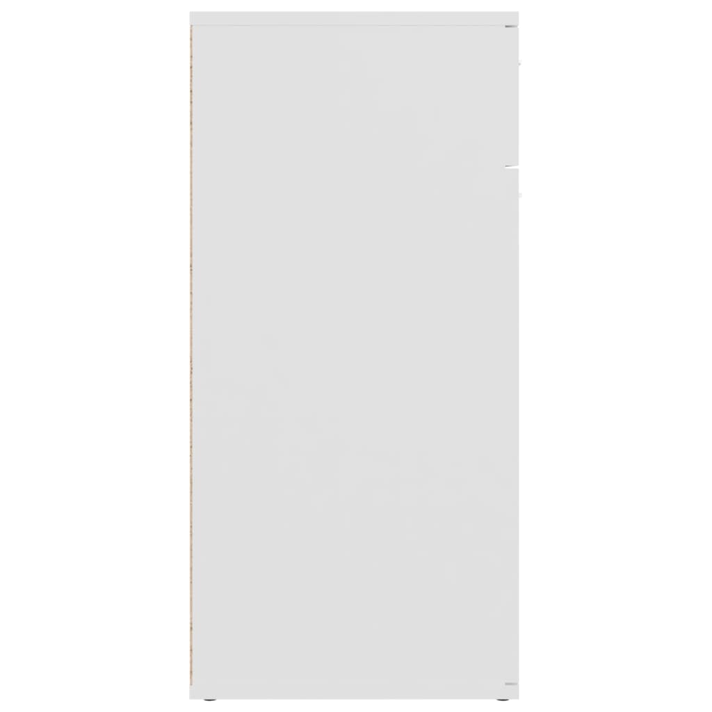 Buffet blanc 80x36x75 cm bois d'ingénierie - XIOS