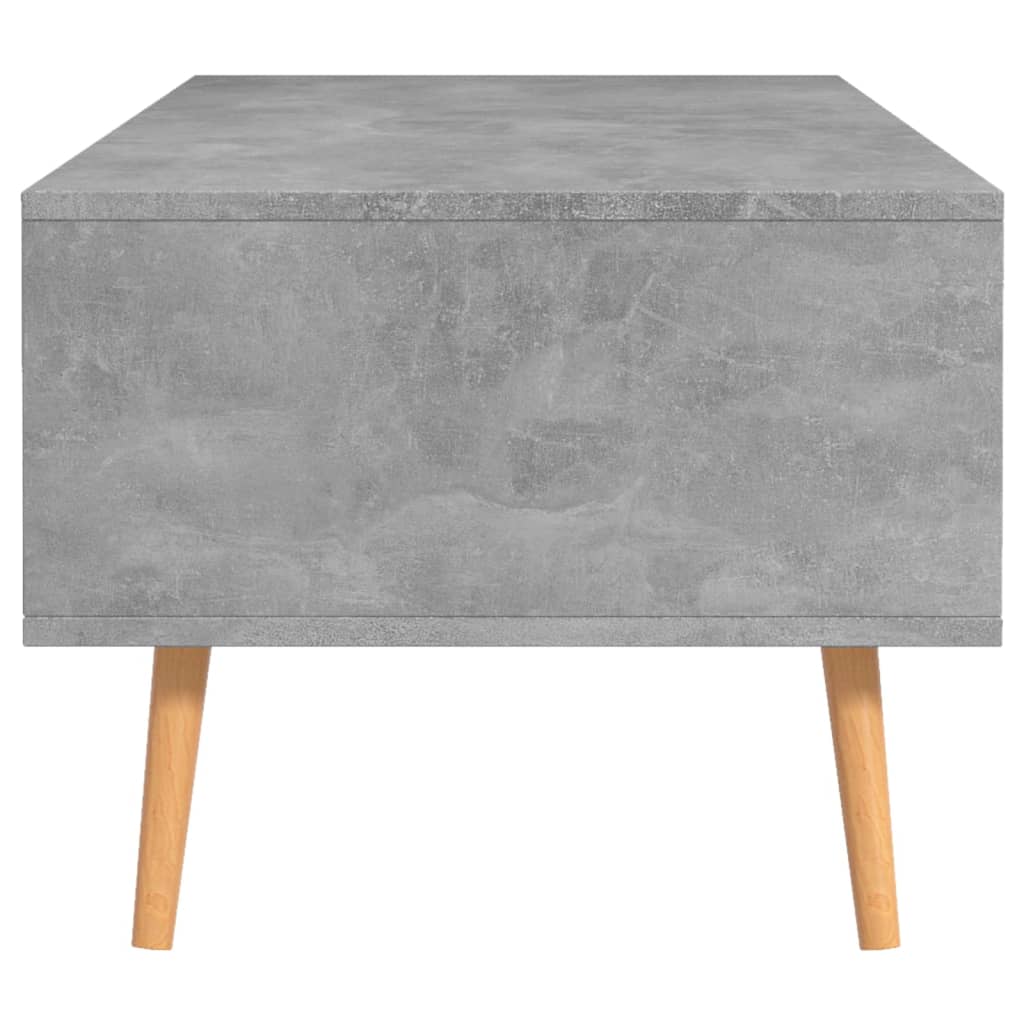 Table basse Gris béton 100x49,5x43 cm Bois d'ingénierie - XIOS