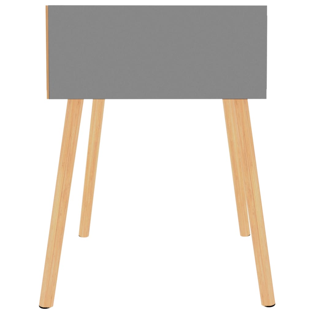 Tables de chevet 2 pcs Gris 40x40x56 cm Bois d'ingénierie - XIOS