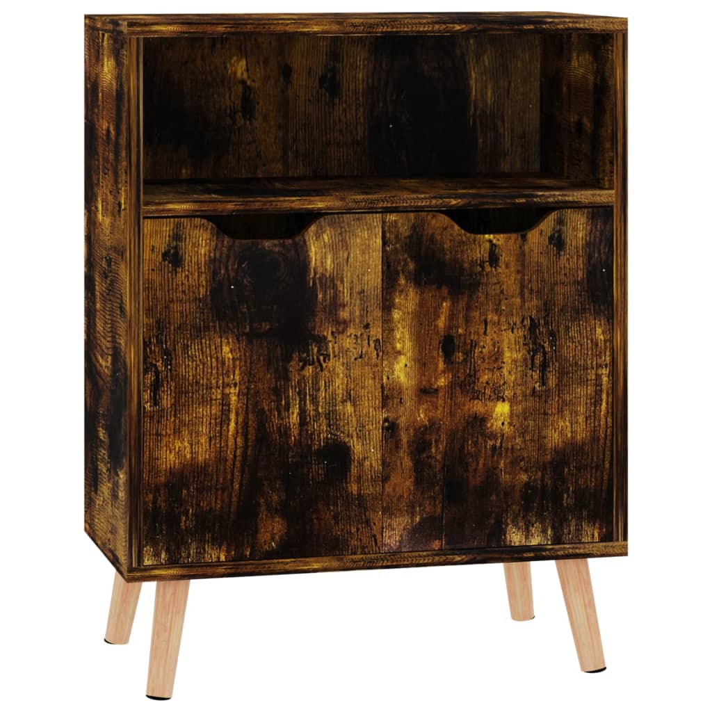 Buffet chêne fumé 60x30x72 cm bois d'ingénierie - XIOS